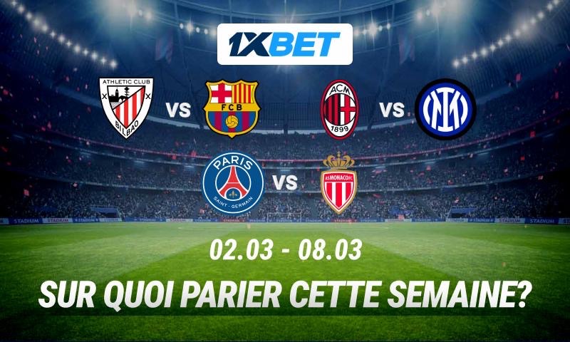 Aperçu des grands matchs européens : Derby milanais, PSG-Monaco et le Barça mis à l'épreuve