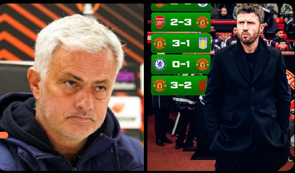 José Mourinho prend position pour Michael Carrick à Manchester United