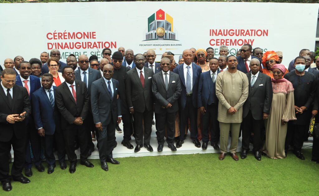 La FECAFOOT inaugure son nouveau siège à Yaoundé en présence de hautes personnalités