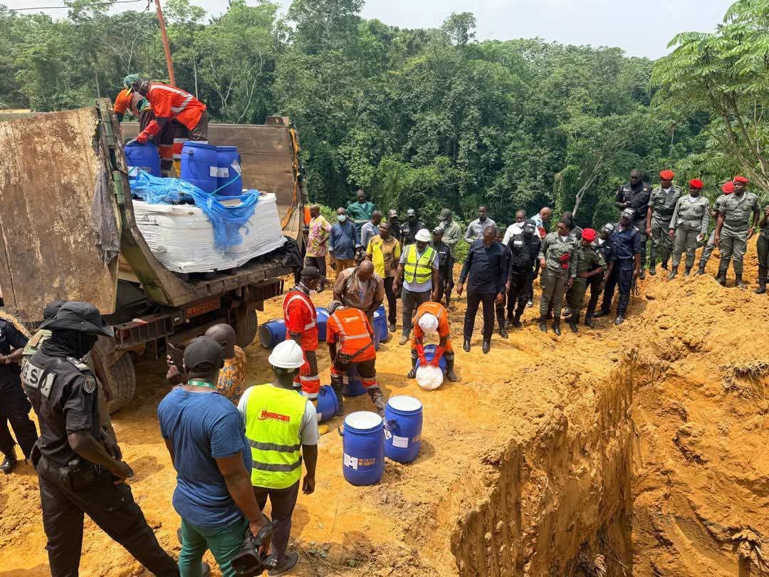 Cameroun : Destruction record de cocaïne et de tramadol saisis à Douala