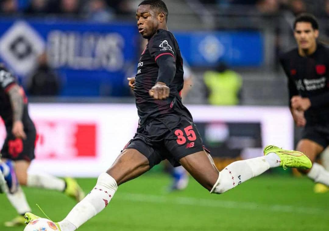 Bundesliga : Christian Kofane offre la victoire à Leverkusen face à Hambourg et brise sa période de disette