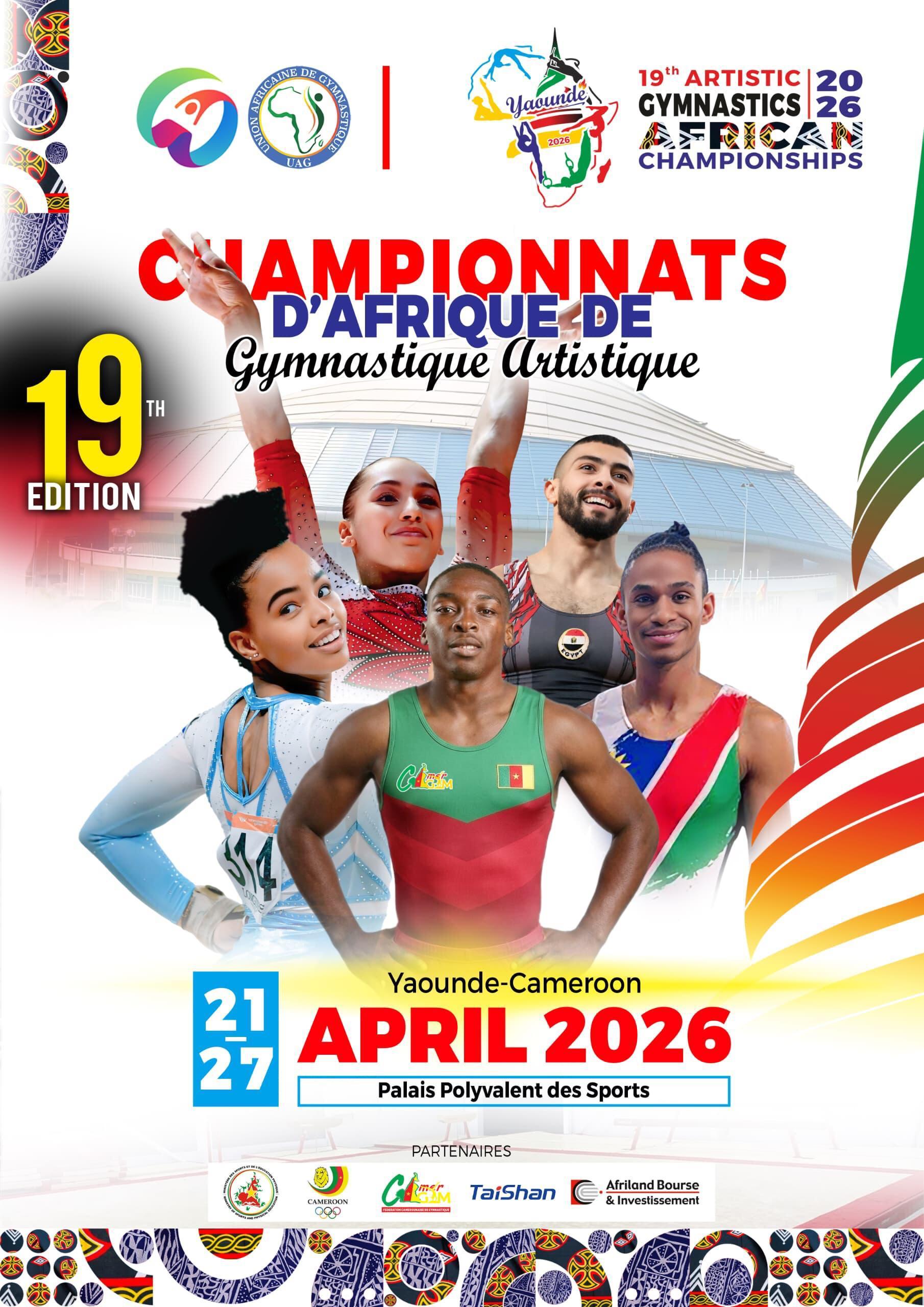 Yaoundé se prépare à accueillir les Championnats d'Afrique de gymnastique artistique 2026