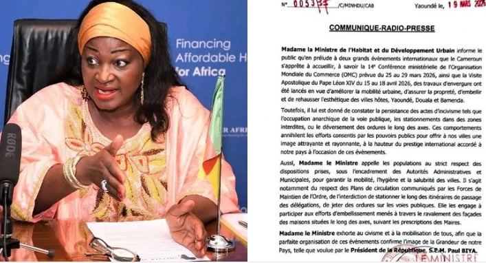 Cameroun : La ministre Ketcha Célestine accusée de vandalisme à la Communauté Urbaine de Yaoundé