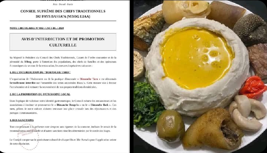 Cameroun : Interdiction du « Sunday Taro » par les chefs traditionnels Bassa’a pour préserver l'identité culturelle