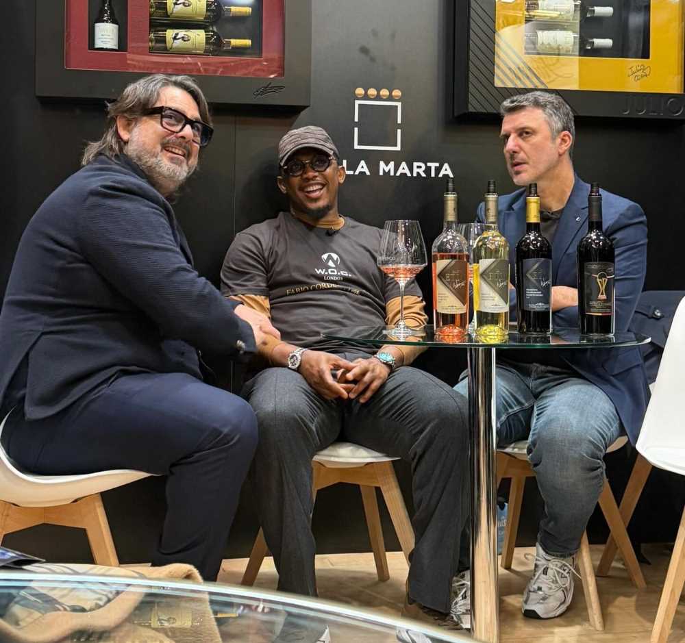 Samuel Eto'o se lance dans le commerce du vin avec "The Wine of The Champions"