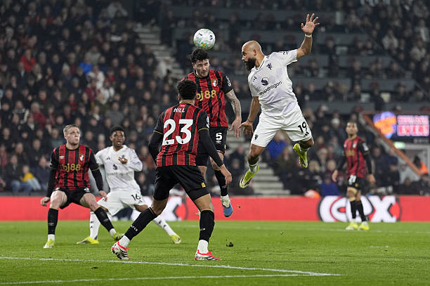 Premier League : Manchester United concède le nul face à Bournemouth, Bryan Mbeumo en difficulté