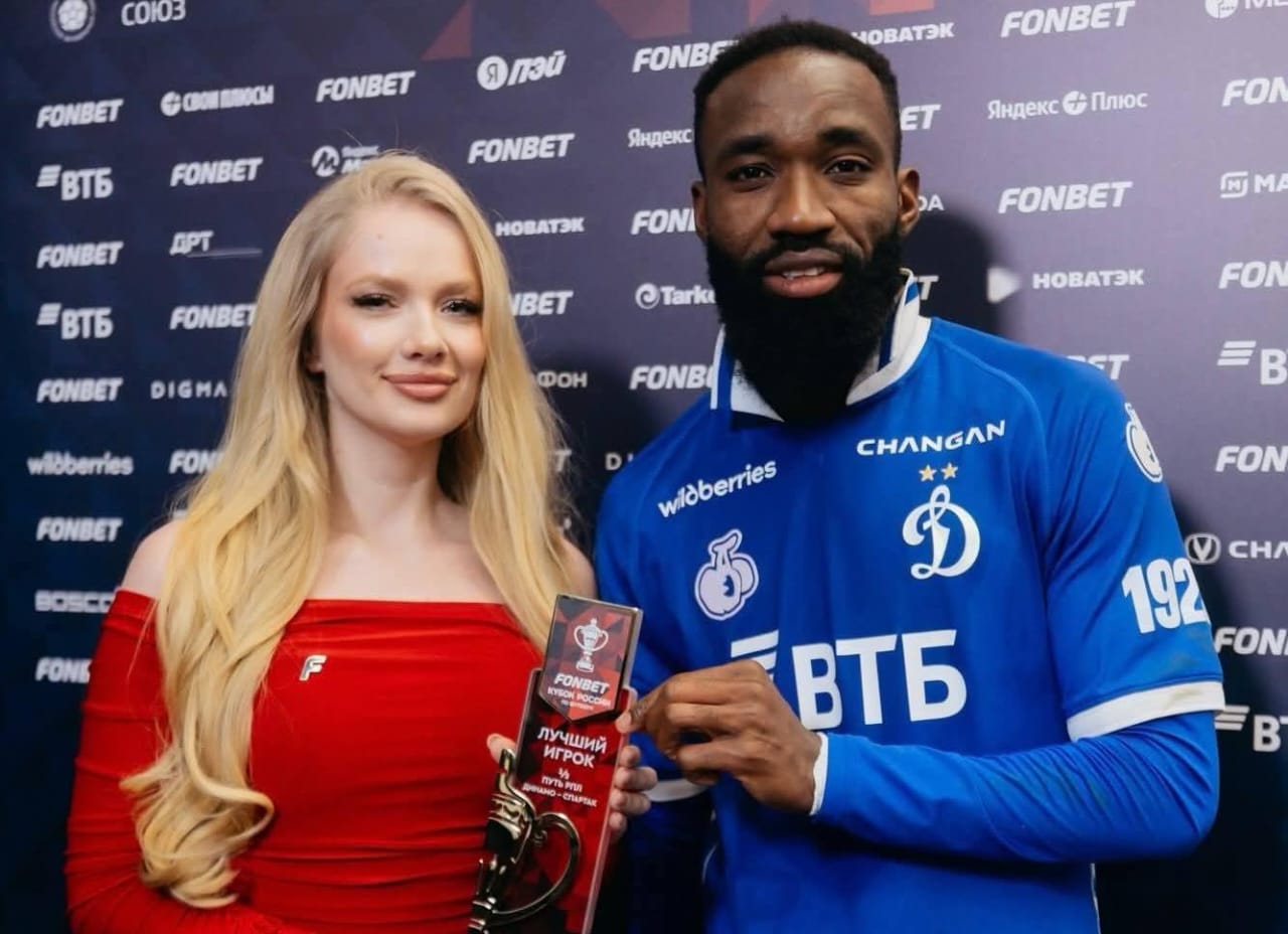Coupe de Russie : Moumi Ngamaleu brille avec un doublé lors de la victoire du Dynamo Moscou contre le Spartak