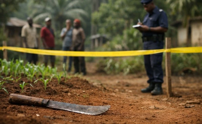 Cameroun : Un homme tue son cousin à la machette à Eséka pour un litige foncier