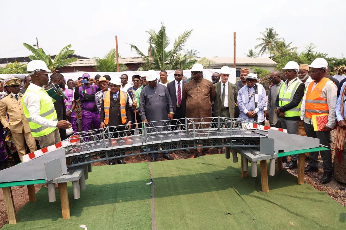 Douala : lancement des travaux de construction du pont de Bonamatoumbé pour désenclaver la zone