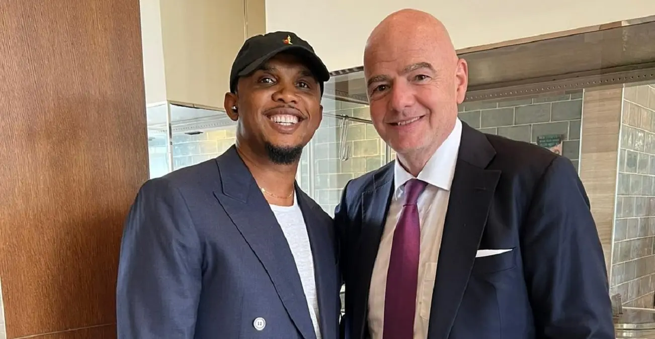 Samuel Eto’o salue le bilan de Gianni Infantino à la FIFA, marqué par un investissement massif en Afrique