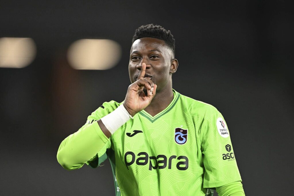 André Onana savoure la victoire de Trabzonspor face à Gaziantep après une performance décisive