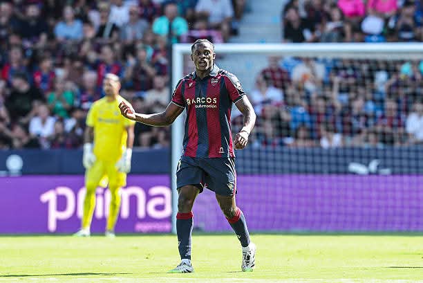 Levante : Karl Etta Eyong traverse une période difficile, sa disette de buts se prolonge
