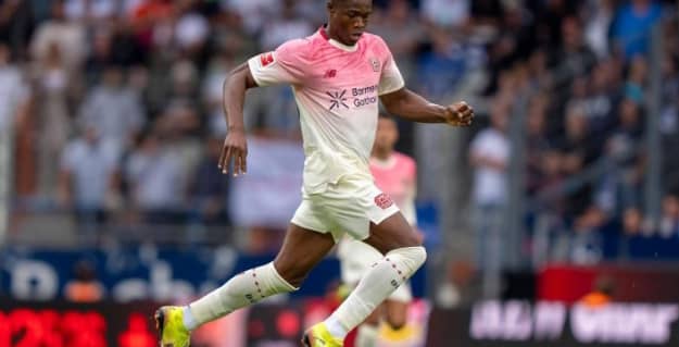 Mercato : Arsenal s'intéresse de près à Christian Kofane, l'attaquant camerounais du Bayer Leverkusen