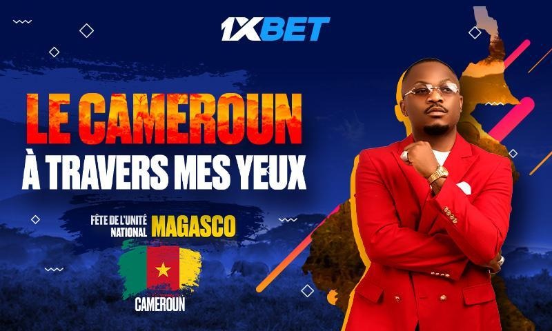 Magasco et 1xBet célèbrent la Fête de l'Unité nationale à travers la campagne « Le Cameroun à travers mes yeux »